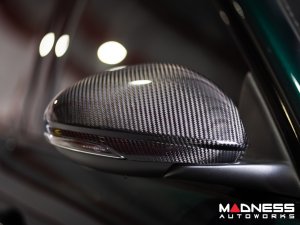 Alfa Romeo Giulia Mirror Covers - Carbon Fiber - Caps - Feroce Carbon